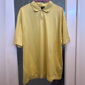Nike Yellow Polo Shirt Classic Design Casual Wear B20